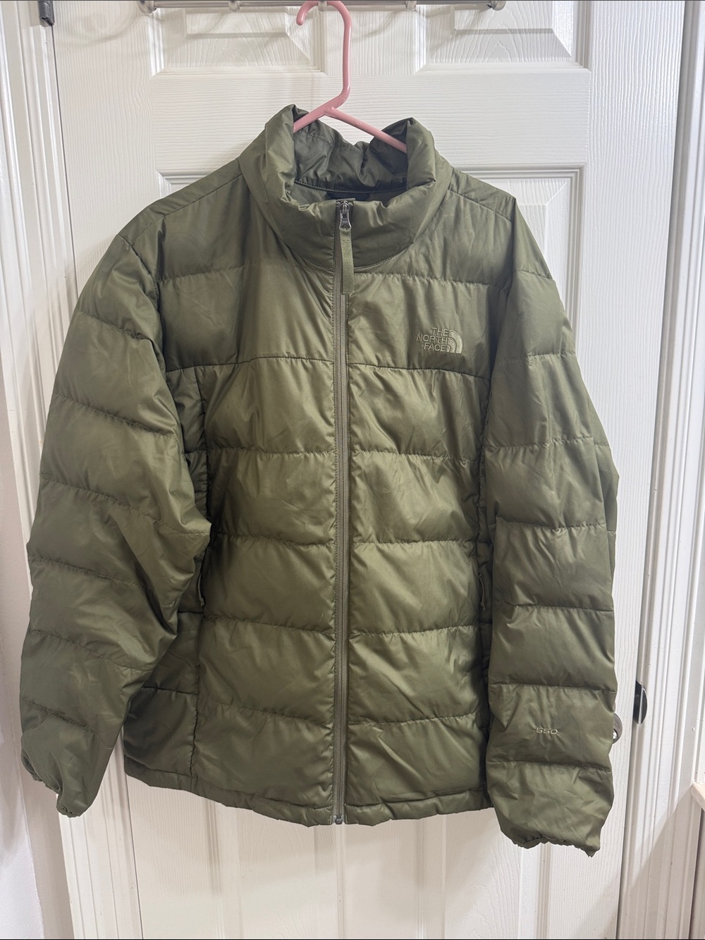 The North Face Men's Olive Down filled Puffer Jacket